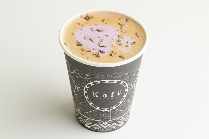 Lavender Cream Latte